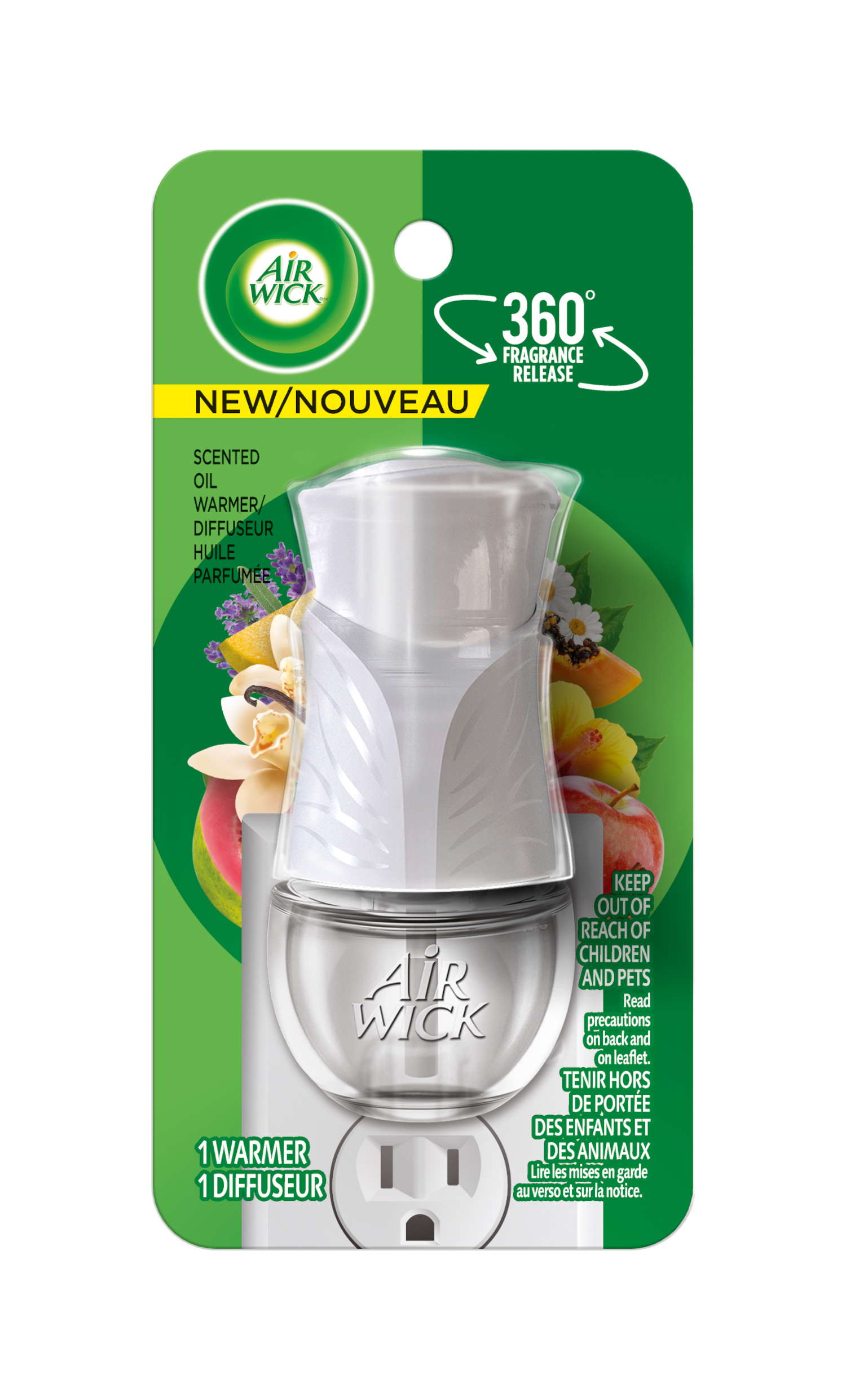 AIR WICK Scented Oil  Warmer  White Canada